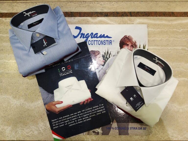 Scopri di più sull'articolo Le Camicie Ingram in Cotone No Stiro in promozione da Nardoni Uomo a Roma