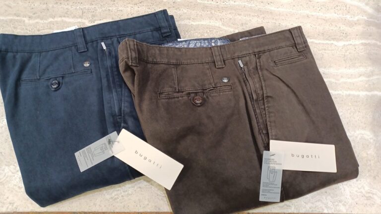 Scopri di più sull'articolo Pantaloni Bugatti in caldo cotone in promozione da NardoniUomo a Roma