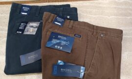 Pantaloni invernali BRUHL in promozione da Nardoni Uomo a Roma